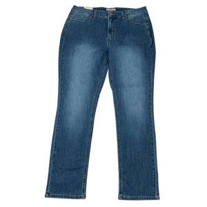 Santana Jeans | Women's Slim Leg Jeans | Regular Wash | Blue | Various Sizes